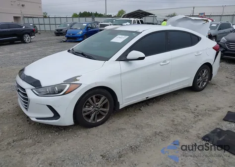2018 Hyundai Elantra Sel from USA, damaged, VIN 5NPD84LFXJH358955